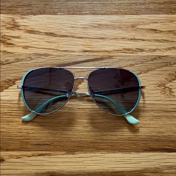 Accessories - Mint Green Aviator Sunglass